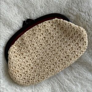 Vintage Crochet Clutch